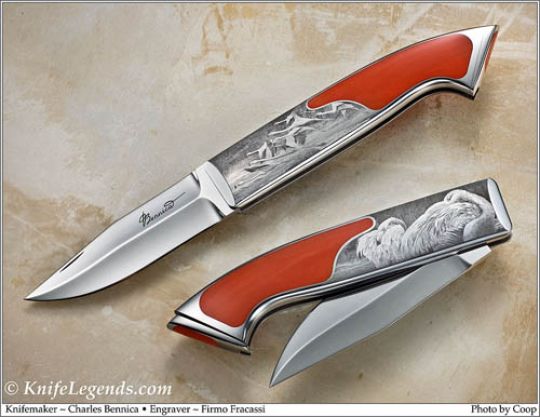 FOLDING KNIVES Bennica - Flamant